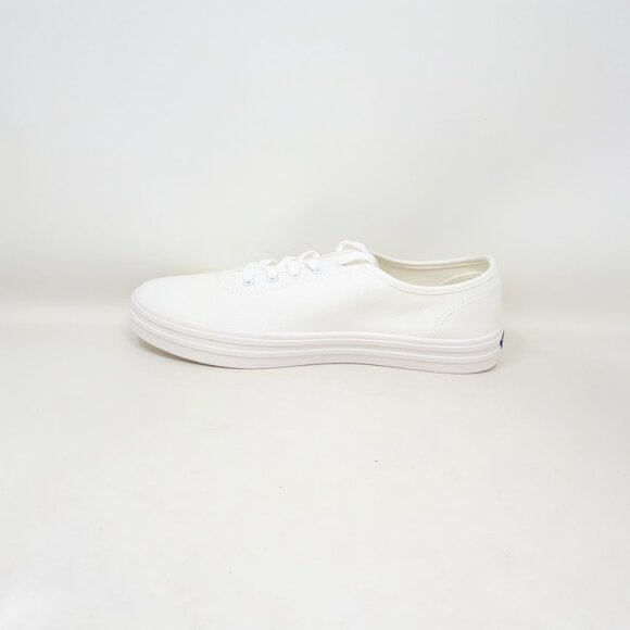 Keds Breezie Canvas All White Casual Champion Shoe Sneaker Womens 9 US WF65859 - Picture 2 of 12
